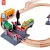 Import Hape 3Y+ Kids Toys Crossing & Crane Set Wooden Train Toys Car Set Industry And Railway from China