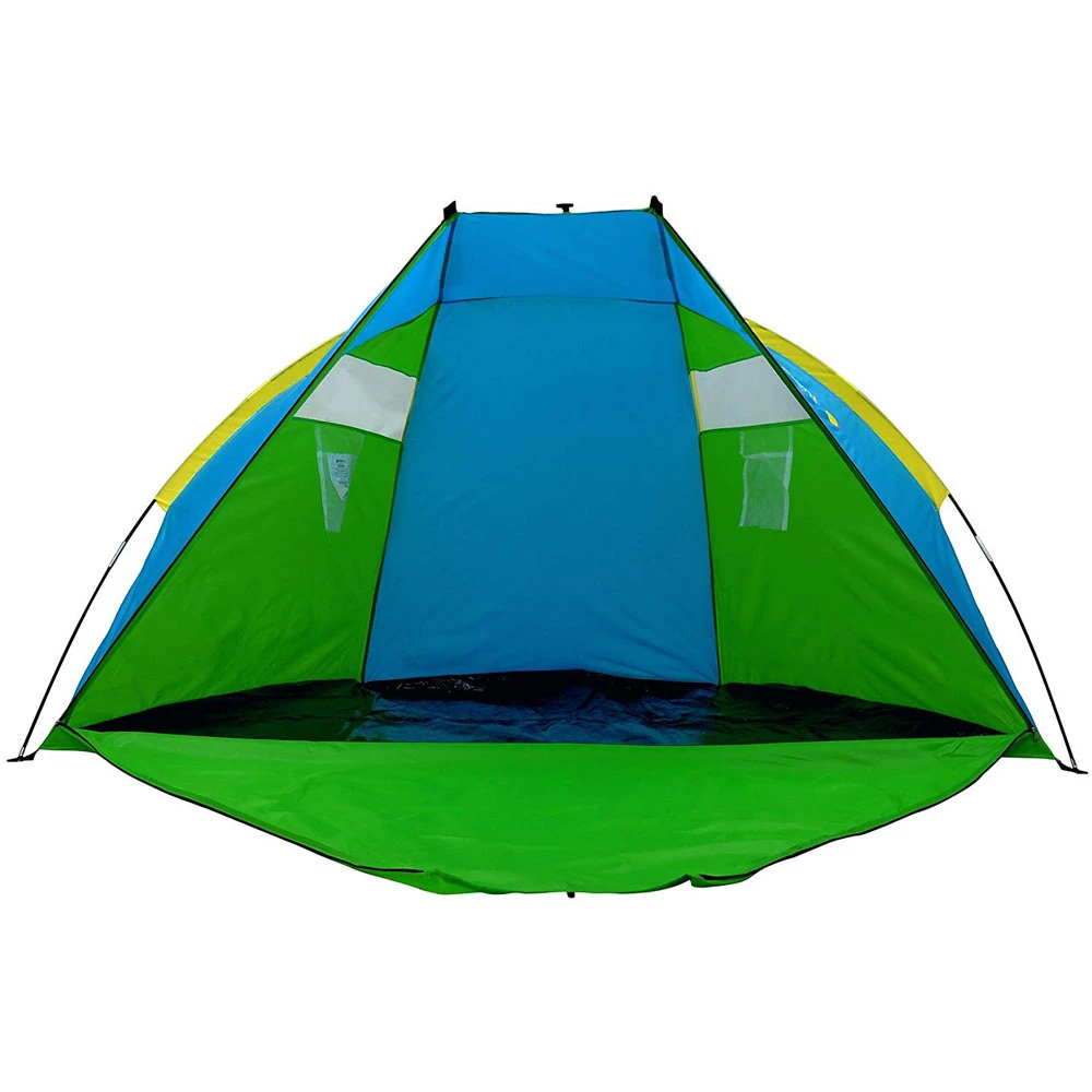 Happy Summer Custom Logo Waterproof Portable Beach Tent Sun Shelter Upf 50, Tent Beach Private Label Pop Up Beach Tent