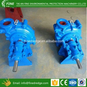 heavy duty single stage belt pulley driven centrifugal pump