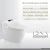 Import HEGII modern electronic automatic flush sensor water closet one piece bidet bathroom wc ceramic intelligent smart toilet bowl from China