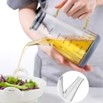 High borosilicate glass kitchen containers spray bottle vinegar for soy sauce glass olive oil bottle