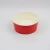 Import High capacity food grade take away custom print red color paper salad bowl with clear lids for fast food restaurant from China