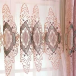 High-End Chenille European Blackout Curtains For Living Room And Bedroom Jacquard Embroidered Fabric Finished Curtains