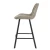 Import High-end commercial furniture  high bar stool  fabric bar chair with metal legs from China
