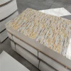 High Gloss UV Pvc Board Coated Faux Stone Marble Plastic Sheet for interior wall decoration