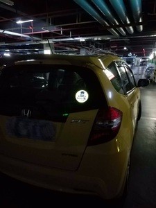 high light LED power decals for baby in car sticker with motion sensor, light sensor