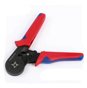 High Precision Clamp Tubular Terminal Crimping Tools Mini Electrical Pliers Crimper Plier Self-Adjustable Ratchet Wire Crimping