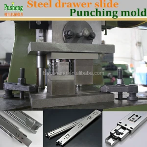 High precision steel drawer slide channel making machine