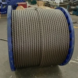 High-Quality 6*26WS+IWR Steel Wire Rope - Durable for Lifting and Hoisting in Industrial Settings.