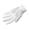 High quality AAA grade custom logo goatskin leather cabretta leather golf gloves