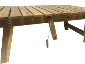 High Quality Acacia Wood Folding Table for 2019