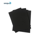 High Quality Black  Sponges Water Proof And Fire And Fire Silicone Rubber Sheets Foam Cr Foam Sponge Panels And Rolls