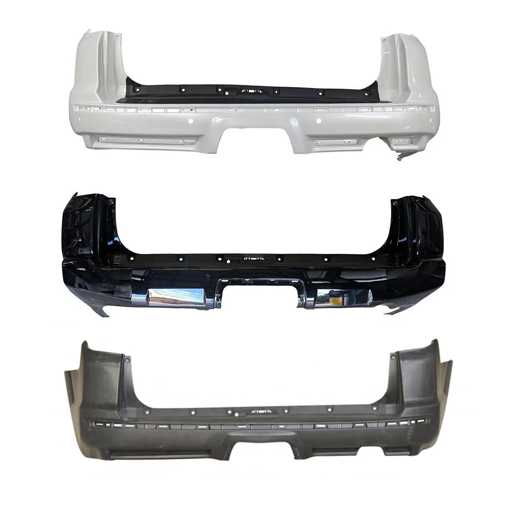High quality car accessories ABS auto rear bumper auto bumper guard rear body kit for 4RUNNER LIMITED 2010-2020