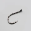 High Quality Carbon Steel Fishing Hooks With Ringed Big Gape Barbed Hook Fishing Tackle