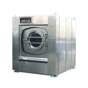 High Quality Commercial Laundry Equipment	100 kg garments washing plant