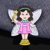 High Quality Customer Customized Metal Anime Girl Coolbee Enamel Pins