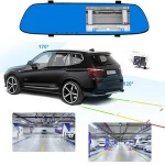 High Quality Dual Record Mirror Dash Camera Universal HD 1080P with video Parking Sensor DVR 4.3 inch Car Black Box