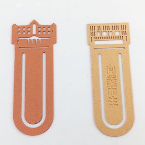 High quality fancy cute color bookmark for souvenir