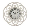High quality fashionable big round plastic quartz wall clock