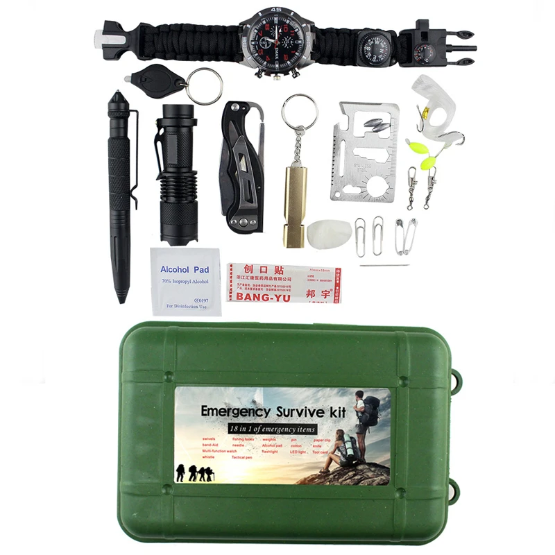 High quality first aid emergency kit earthquake survival kit