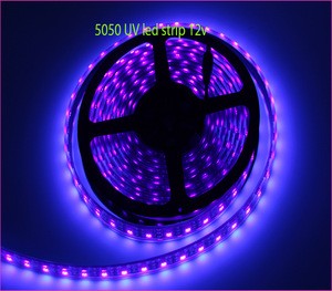High Quality Flexible 365 395nm Ultraviolet SMD5050 Copper UVC LED Strip