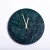 Import High quality Luxury Green White Marble Wall Clock home decor from China