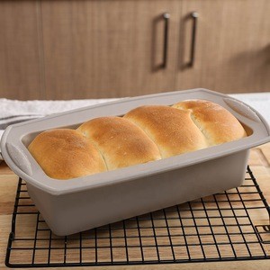 High Quality Mutlfunction Silicone Bakeware Tools Toast Muffin Bread Loaf Baking Tray Pan Mould