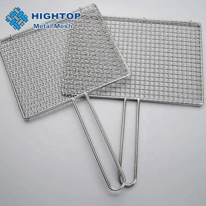 High quality non stick easy clean mesh 20cm*30cm bbq grill bag
