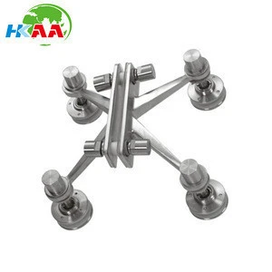 High quality OEM Custom Stainless steel Glass Spider Fittings