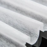 High quality PES double dot Polyester non woven interlining fusing /non woven paper for fashion garments