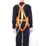 high quality retractable full body climbing harness safety belt