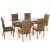 Import High Quality Rustic Root Dining Table And Root Coffe Table With Rattan Natural Chairs Sets from Indonesia