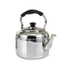 High quality stainless steel ring sound kettle/whistling kettle with plastic handle