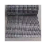 High strength anti rust automatic conveyer mesh flat stainless steel conveyor belt