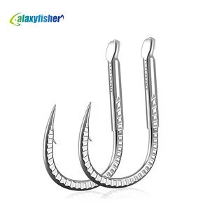 High strong piercing fishing hook titanium alloy fishhook for big fish