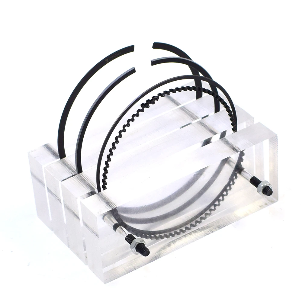 High temperature resistant piston and piston ring used for cars