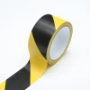 High Visibility Warning Tape Yellow And Black Safety Landmark Fire Alarm Isolation PVC Floor Zebra Crossing Identification Tape