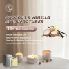 HL- Long Lasting Flavor Oils Manufacturer, BULK Vanilla & Coconut Fragrance oil For Scented Candle Making | Highly Concentrated