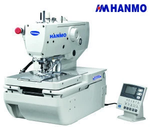 HM 9820-01 double shear computerized eyelet button holing sewing machine