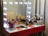 Hollywood led mirror frameless vanity Led makeup mirror accept custom mirror with light
