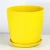 Import Home &amp; Garden biodegradable plant bamboo fiber nursery flower pot planter wholesale 8.8 7.8 7 6 5.3 inch from China