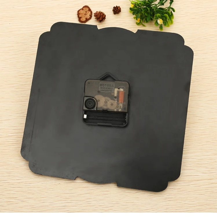 Home decoration materials sublimation board frame clock