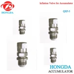 Hongda high quality CQJ-25 M14*1.5mm 1.7kg detection nitrogen filling pressure gauge accumulator components and accessories