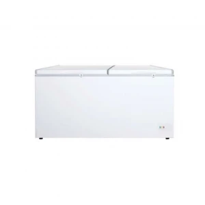 horizontal top open double door chest frigerator freezer fridge