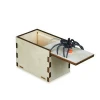 Horror gift surprise spider case toys wooden prank box for april fool&#39;s day