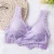 Import Hot mature sexy nude bra front cross gather design wide straps young girls lace sexy bra Padded adjustable push up bra from China