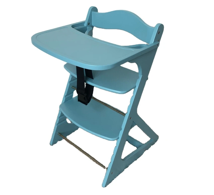 Hot on the market - new LVL solid wood adjustable baby high chair