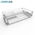 Import Hot Popular Kitchen Accessories Three-side Iron Wire Pull Out Kitchen Storage Basket from China