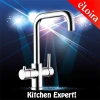 Hot Resistant 5 in 1 Boiling Chilling Sparkling Water Kitchen Faucet Tap Mixer