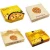 Import Hot Sale Cheap Personalized Corrugated Paper Board Pizza Box with Handle from China